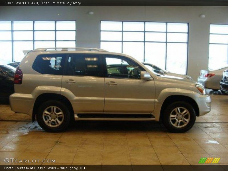 Titanium Metallic / Ivory 2007 Lexus GX 470