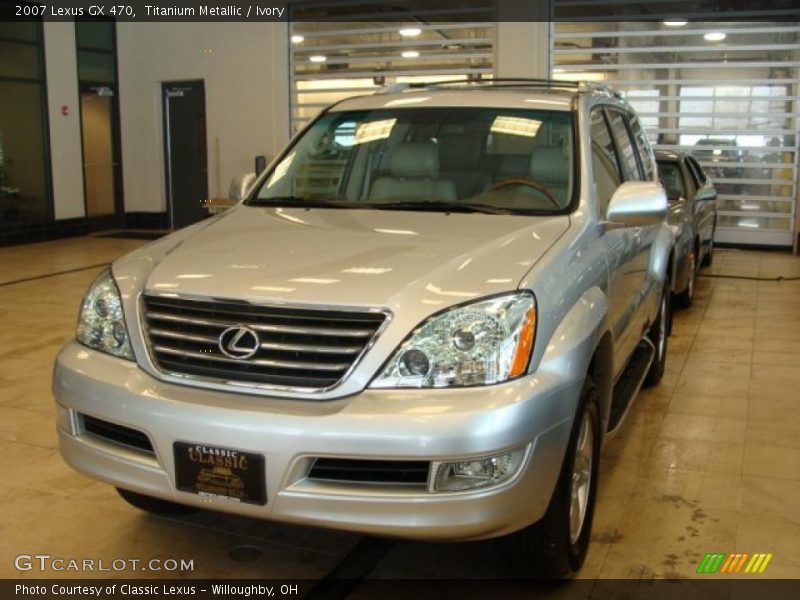 Titanium Metallic / Ivory 2007 Lexus GX 470