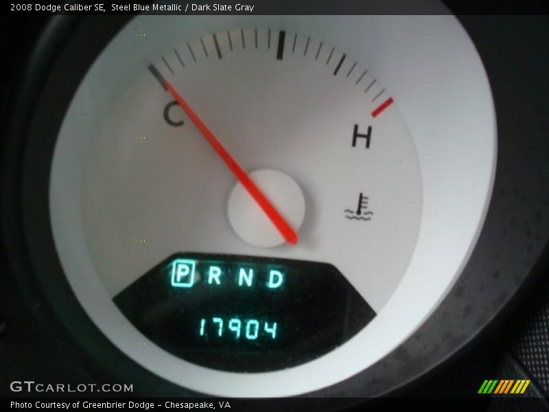 Steel Blue Metallic / Dark Slate Gray 2008 Dodge Caliber SE