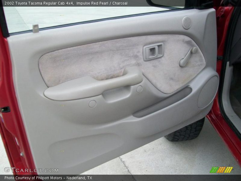 Impulse Red Pearl / Charcoal 2002 Toyota Tacoma Regular Cab 4x4