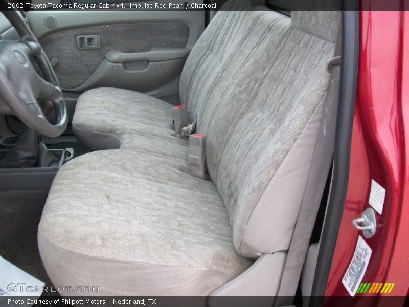 Impulse Red Pearl / Charcoal 2002 Toyota Tacoma Regular Cab 4x4