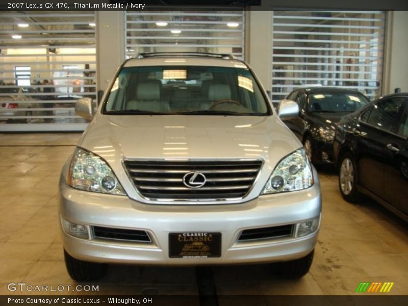 Titanium Metallic / Ivory 2007 Lexus GX 470