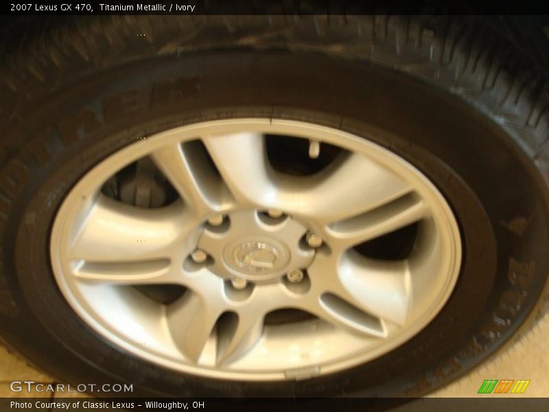 Titanium Metallic / Ivory 2007 Lexus GX 470