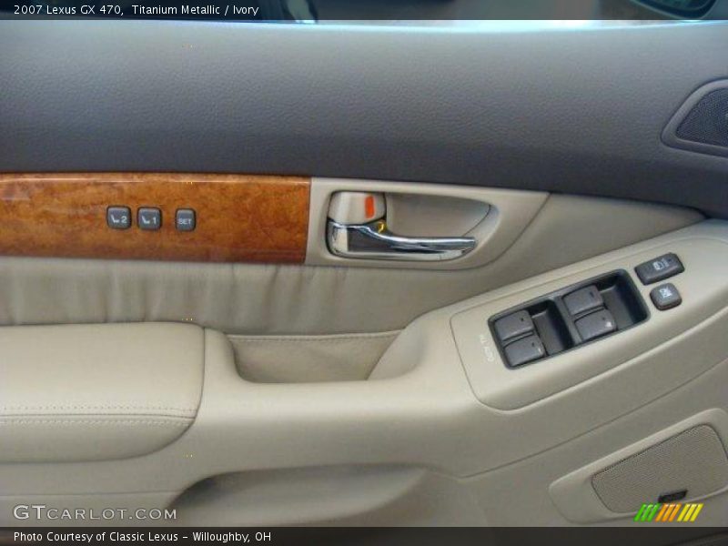 Titanium Metallic / Ivory 2007 Lexus GX 470