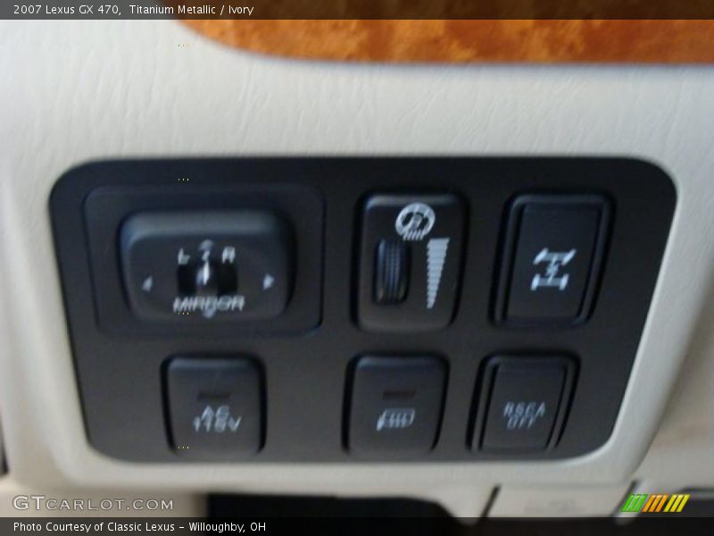 Titanium Metallic / Ivory 2007 Lexus GX 470