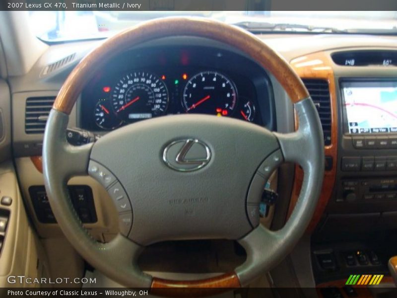 Titanium Metallic / Ivory 2007 Lexus GX 470
