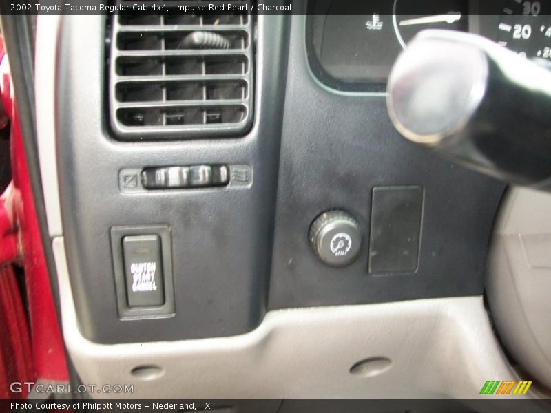 Impulse Red Pearl / Charcoal 2002 Toyota Tacoma Regular Cab 4x4
