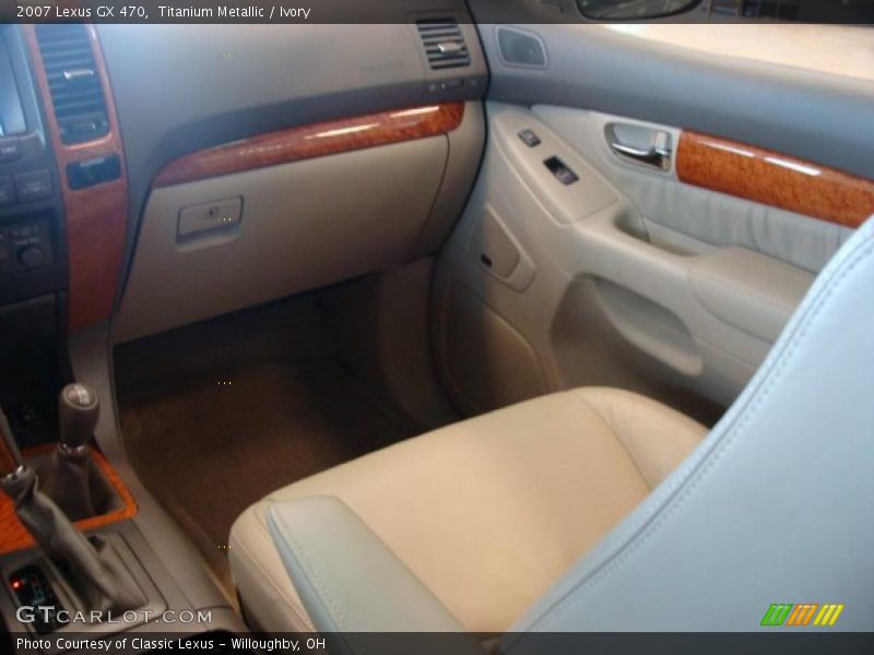 Titanium Metallic / Ivory 2007 Lexus GX 470