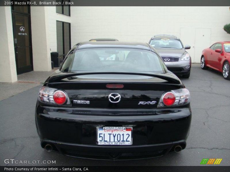 Brilliant Black / Black 2005 Mazda RX-8