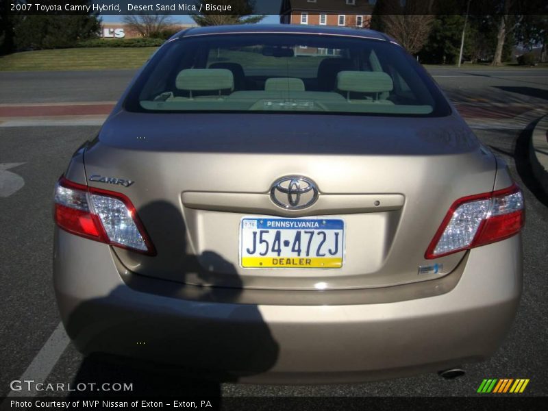 Desert Sand Mica / Bisque 2007 Toyota Camry Hybrid