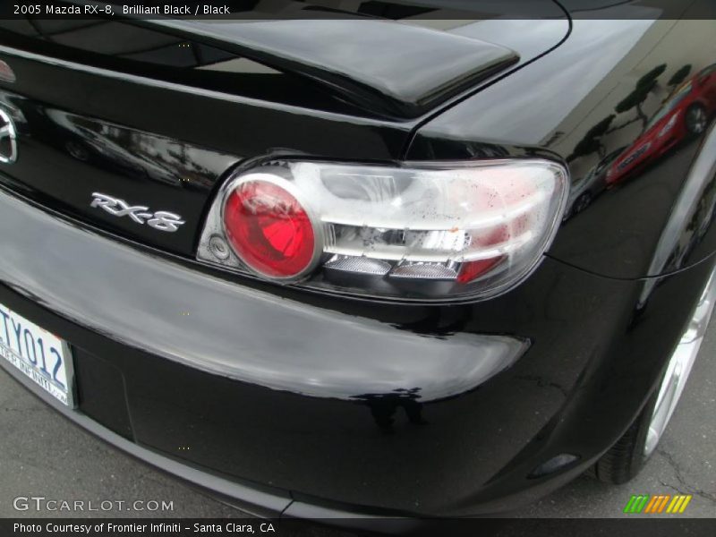 Brilliant Black / Black 2005 Mazda RX-8