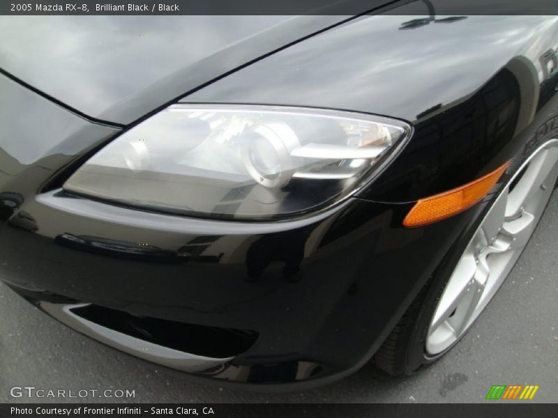 Brilliant Black / Black 2005 Mazda RX-8