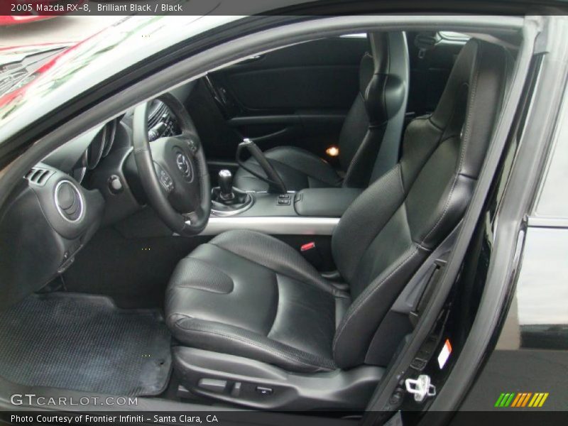 Brilliant Black / Black 2005 Mazda RX-8