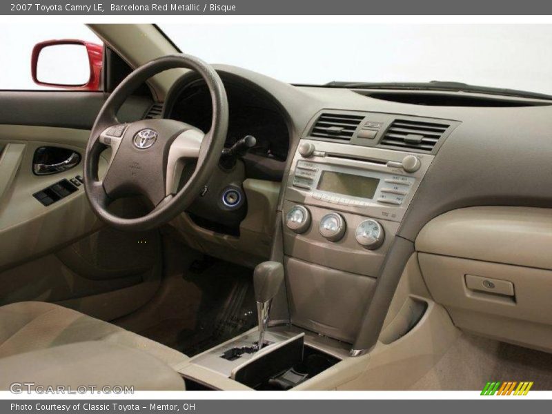 Barcelona Red Metallic / Bisque 2007 Toyota Camry LE