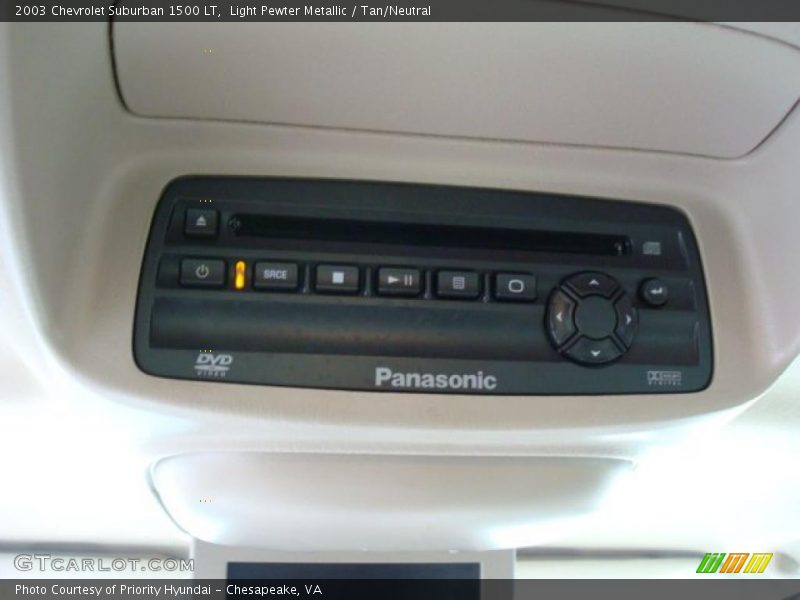 Light Pewter Metallic / Tan/Neutral 2003 Chevrolet Suburban 1500 LT