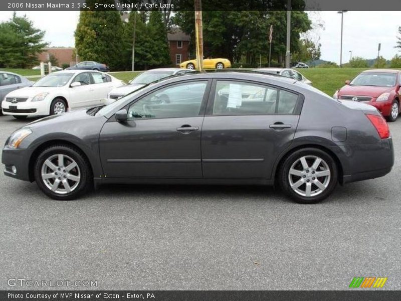 Smoke Metallic / Cafe Latte 2006 Nissan Maxima 3.5 SL