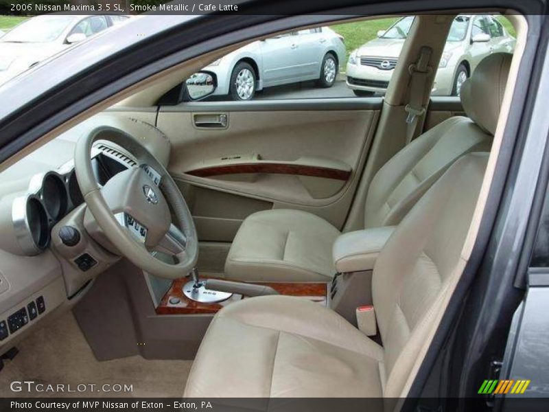 Smoke Metallic / Cafe Latte 2006 Nissan Maxima 3.5 SL