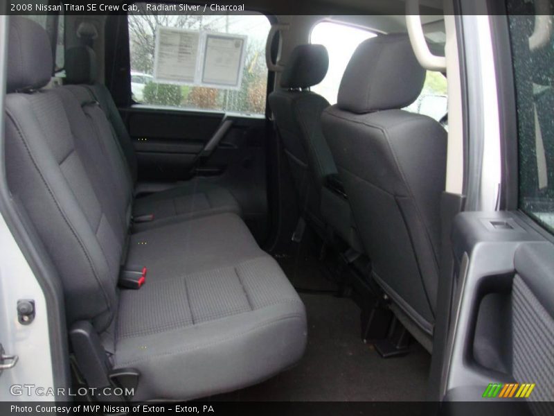 Radiant Silver / Charcoal 2008 Nissan Titan SE Crew Cab