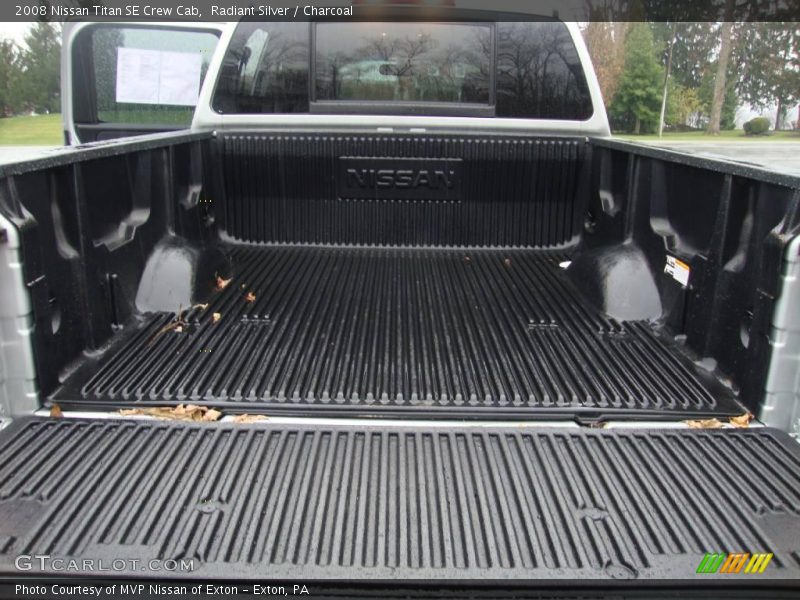 Radiant Silver / Charcoal 2008 Nissan Titan SE Crew Cab