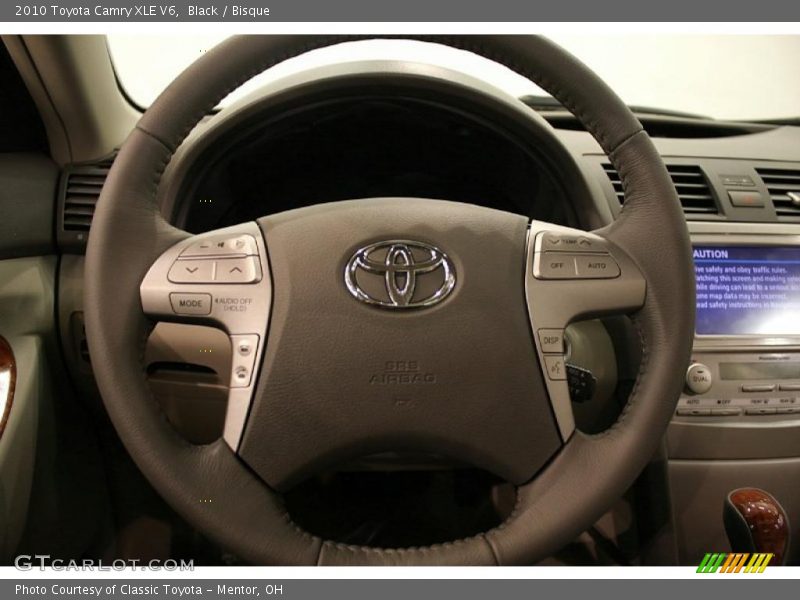 Black / Bisque 2010 Toyota Camry XLE V6