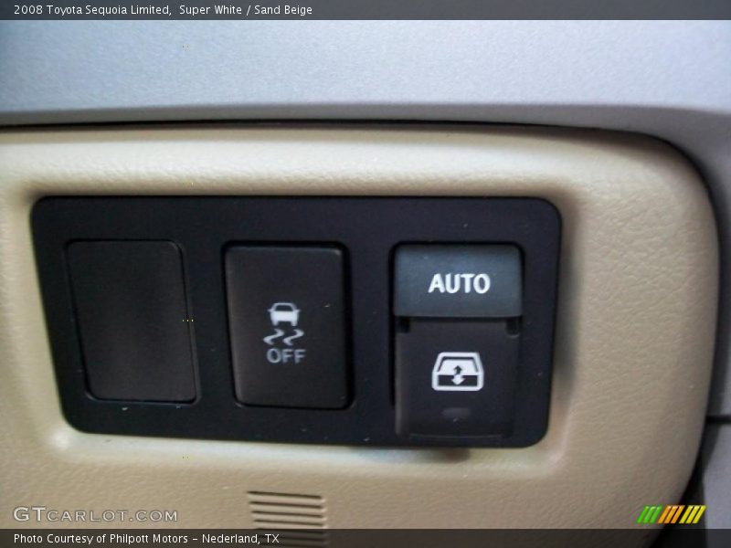 Super White / Sand Beige 2008 Toyota Sequoia Limited