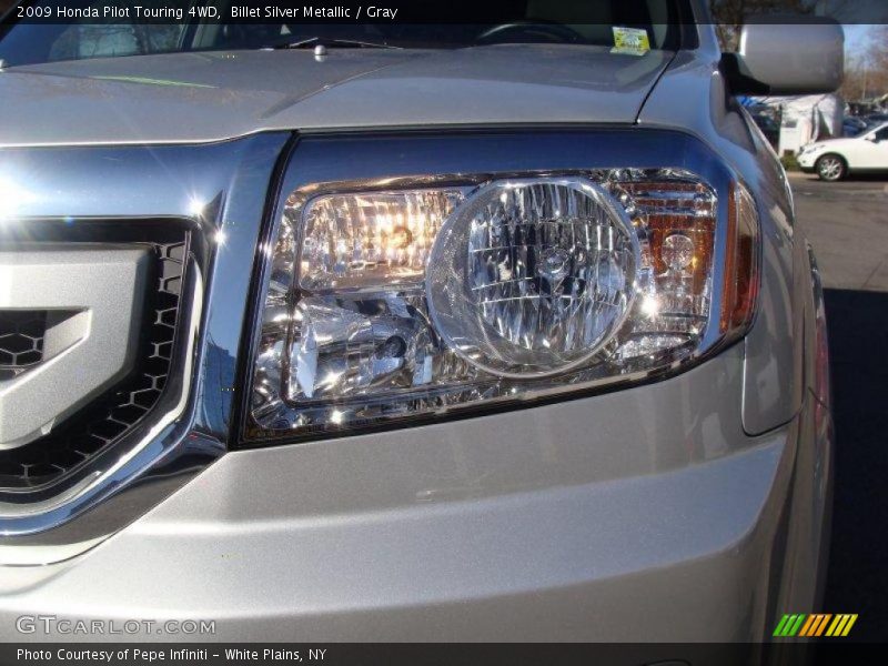 Billet Silver Metallic / Gray 2009 Honda Pilot Touring 4WD