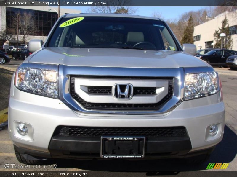 Billet Silver Metallic / Gray 2009 Honda Pilot Touring 4WD