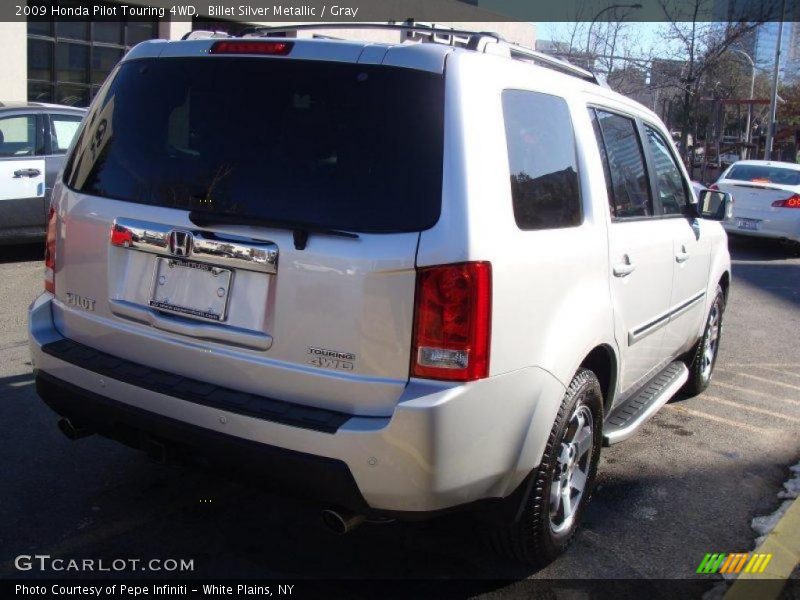 Billet Silver Metallic / Gray 2009 Honda Pilot Touring 4WD