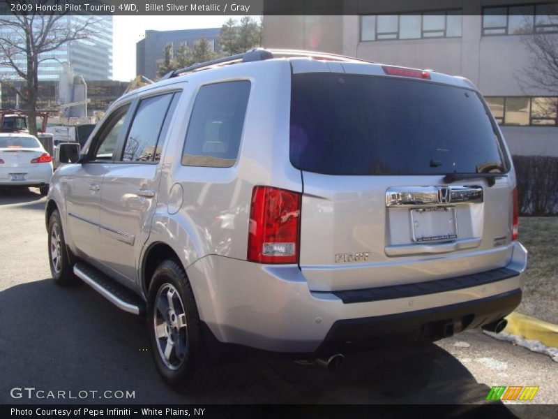 Billet Silver Metallic / Gray 2009 Honda Pilot Touring 4WD
