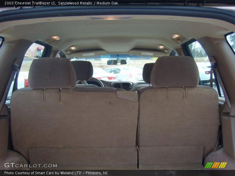 Sandalwood Metallic / Medium Oak 2003 Chevrolet TrailBlazer LS