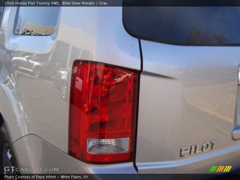 Billet Silver Metallic / Gray 2009 Honda Pilot Touring 4WD