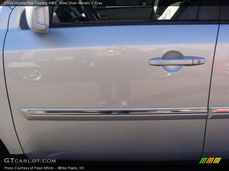 Billet Silver Metallic / Gray 2009 Honda Pilot Touring 4WD
