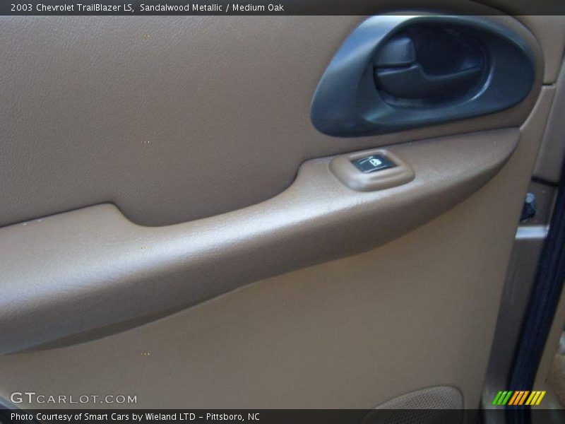 Sandalwood Metallic / Medium Oak 2003 Chevrolet TrailBlazer LS