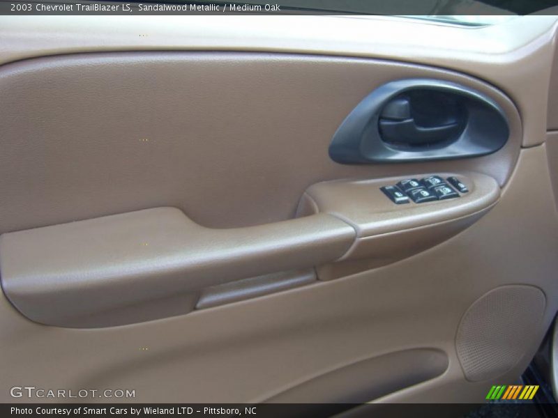 Sandalwood Metallic / Medium Oak 2003 Chevrolet TrailBlazer LS