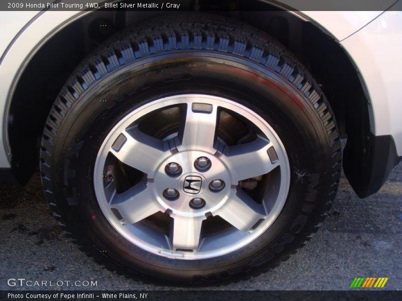 Billet Silver Metallic / Gray 2009 Honda Pilot Touring 4WD