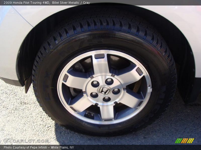 Billet Silver Metallic / Gray 2009 Honda Pilot Touring 4WD