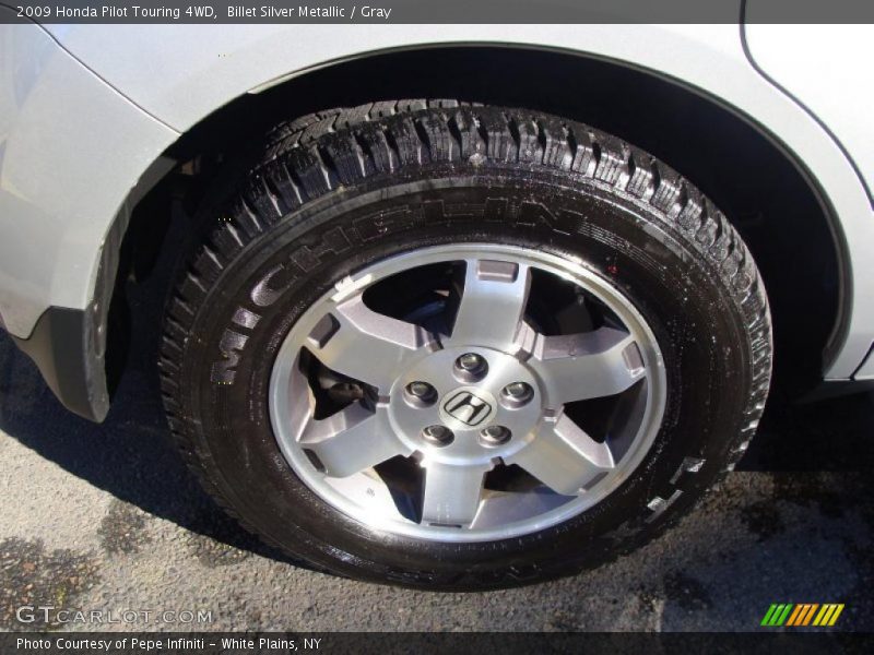 Billet Silver Metallic / Gray 2009 Honda Pilot Touring 4WD