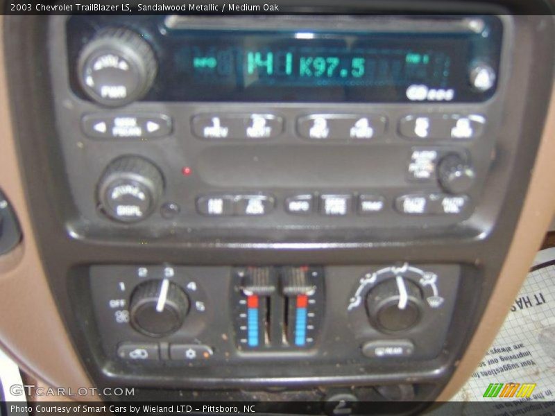 Sandalwood Metallic / Medium Oak 2003 Chevrolet TrailBlazer LS