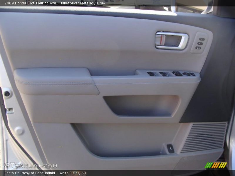 Billet Silver Metallic / Gray 2009 Honda Pilot Touring 4WD