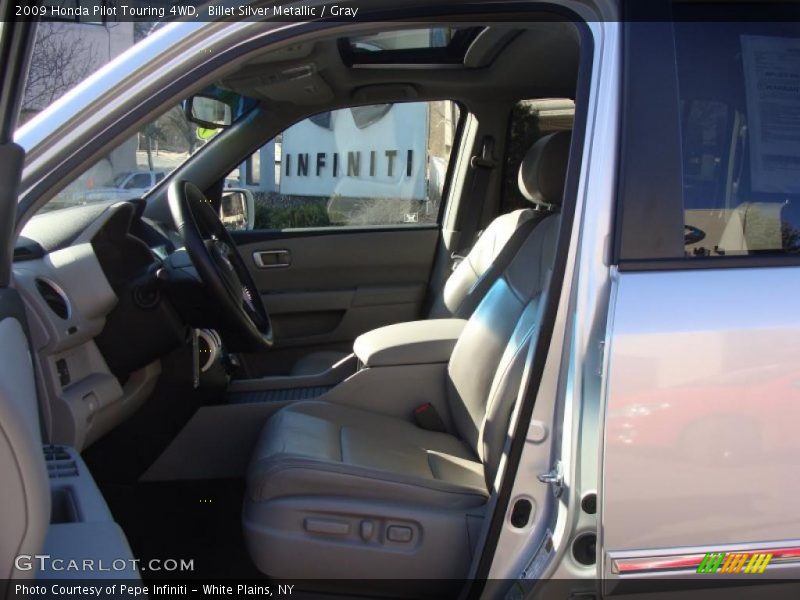 Billet Silver Metallic / Gray 2009 Honda Pilot Touring 4WD