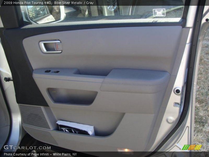 Billet Silver Metallic / Gray 2009 Honda Pilot Touring 4WD