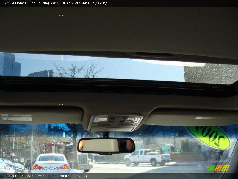 Billet Silver Metallic / Gray 2009 Honda Pilot Touring 4WD