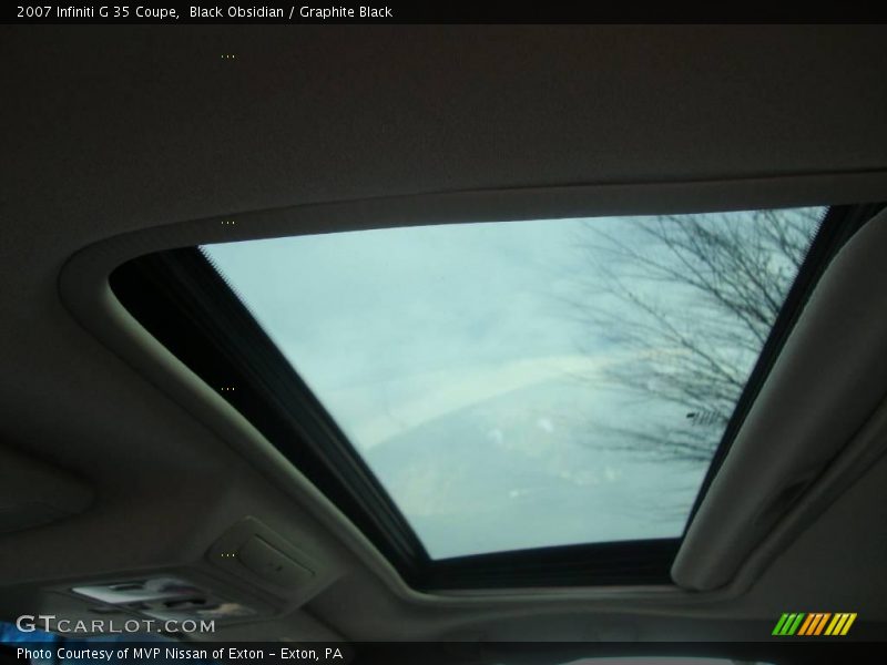 Black Obsidian / Graphite Black 2007 Infiniti G 35 Coupe