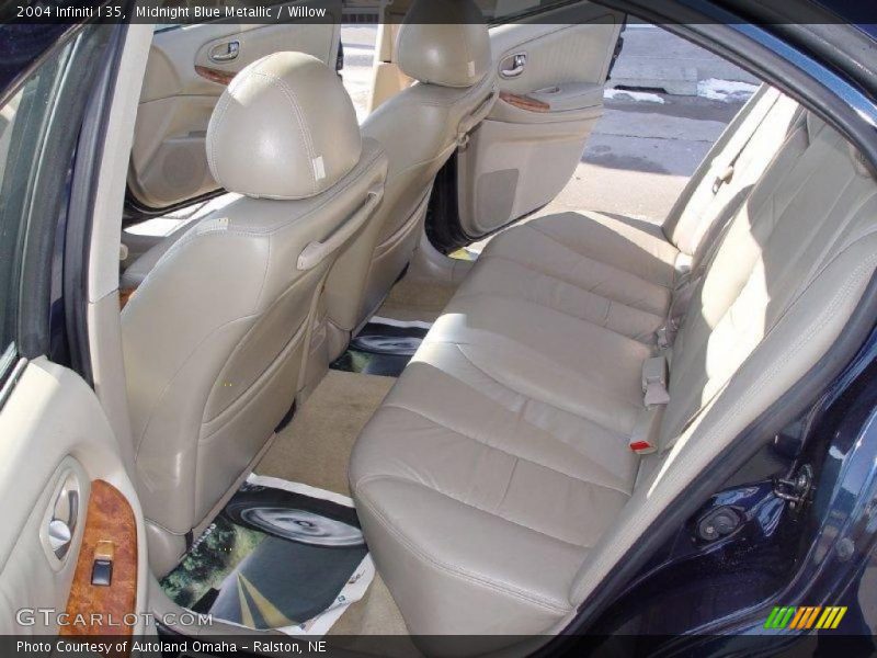 Midnight Blue Metallic / Willow 2004 Infiniti I 35