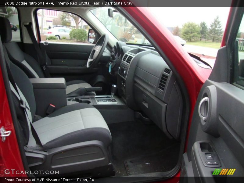 Inferno Red Crystal Pearl / Dark Slate Gray 2008 Dodge Nitro SXT 4x4