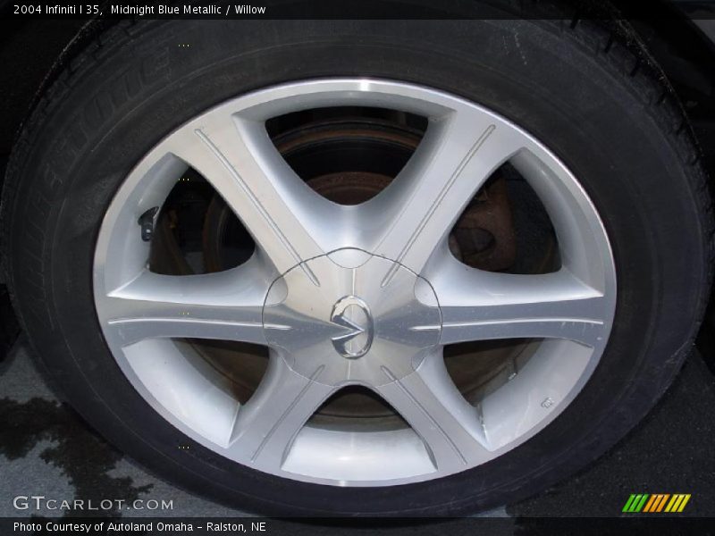 Midnight Blue Metallic / Willow 2004 Infiniti I 35