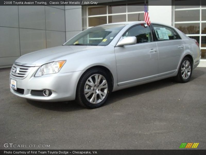 Classic Silver Metallic / Ash Gray 2008 Toyota Avalon Touring