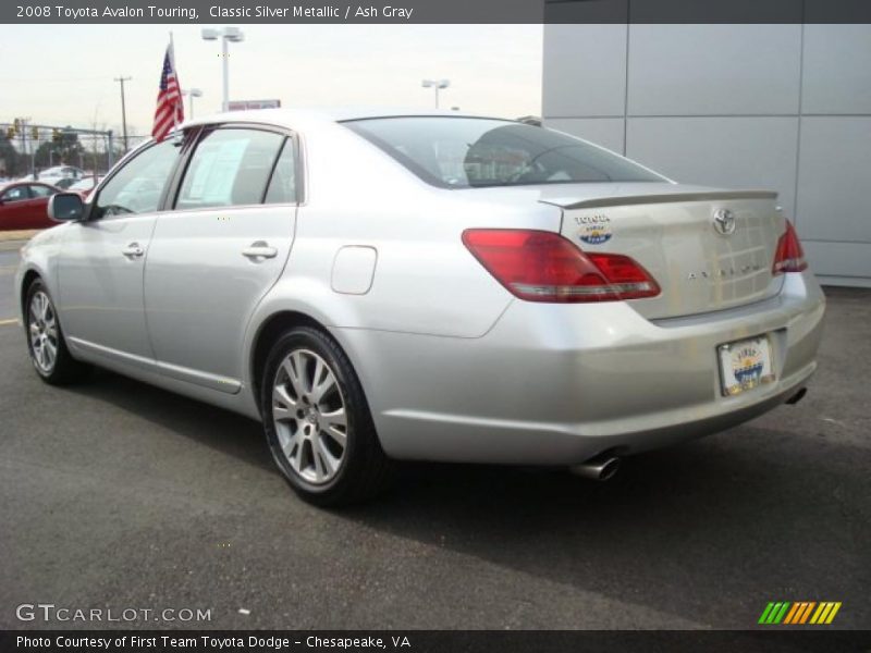 Classic Silver Metallic / Ash Gray 2008 Toyota Avalon Touring