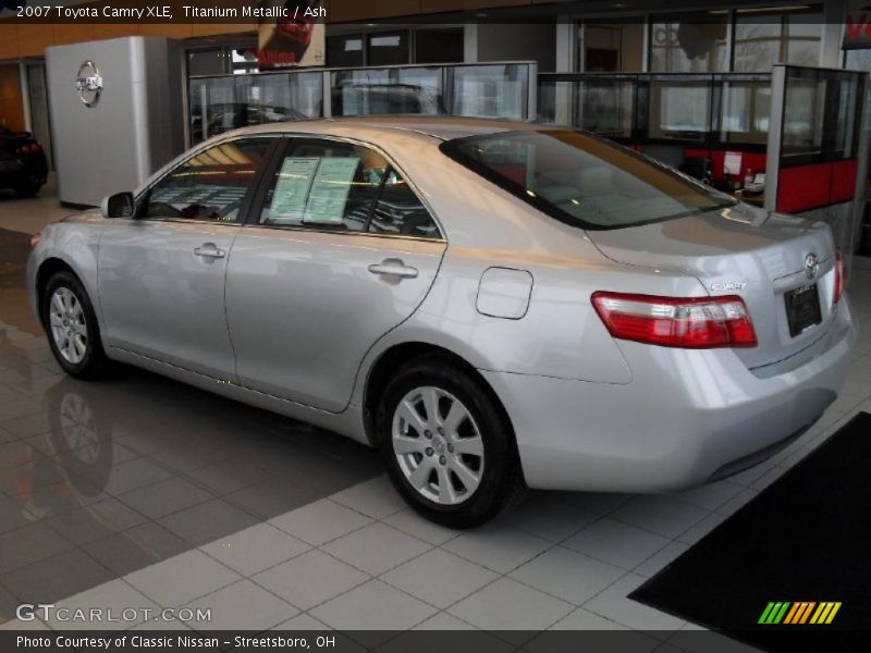 Titanium Metallic / Ash 2007 Toyota Camry XLE