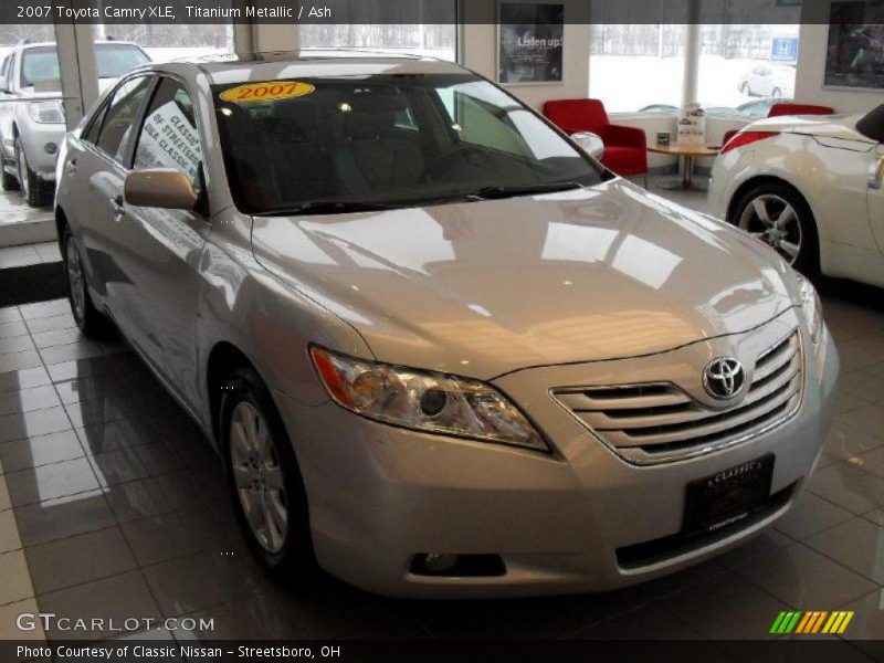 Titanium Metallic / Ash 2007 Toyota Camry XLE